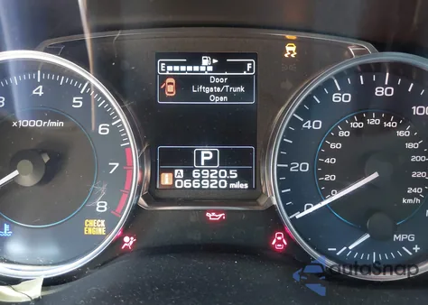 2017 Subaru Crosstrek 2.0I Limited from USA, damaged, VIN JF2GPALC6HH234485